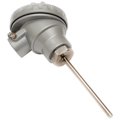 United Electric Terminal Head Style RTD Temperature Sensor, Style 21